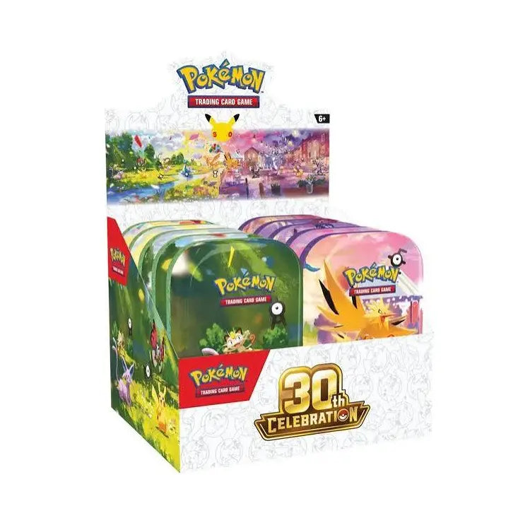 30th Celebration Mini Tin Display Pre order