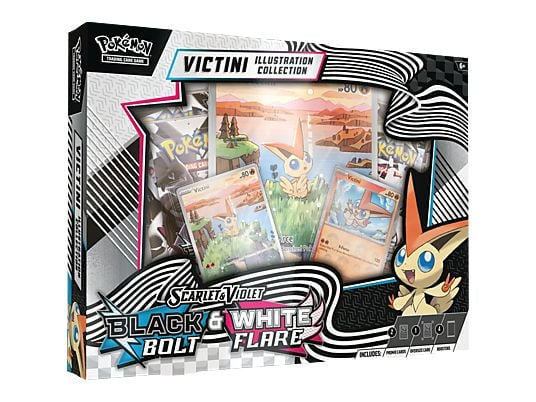 POKEMON Black Bolt & White Flare Victini Illustration Pokemon Box Set