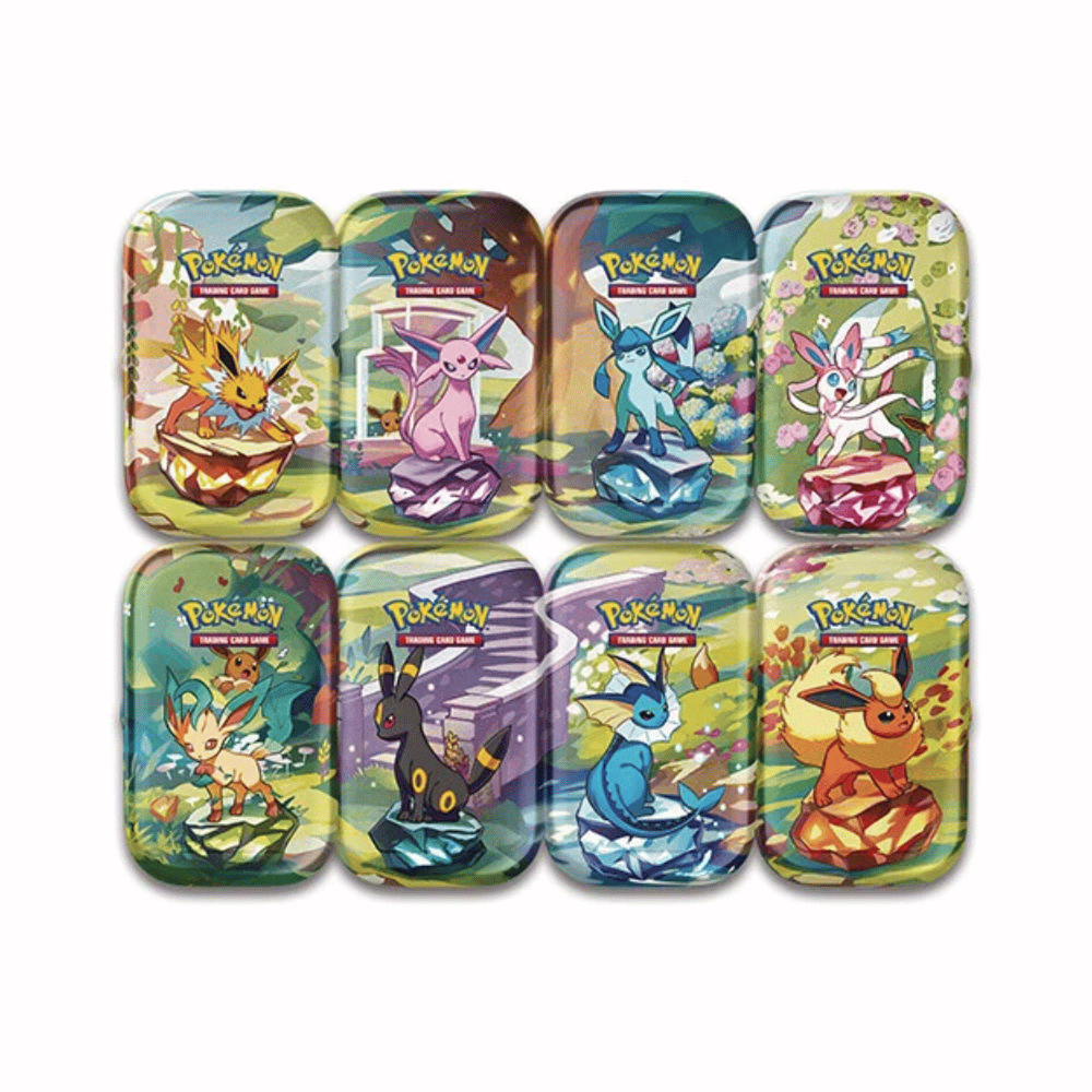 Pokemon Prismatic Evolutions Mini Tin ( 1x willekeurig )