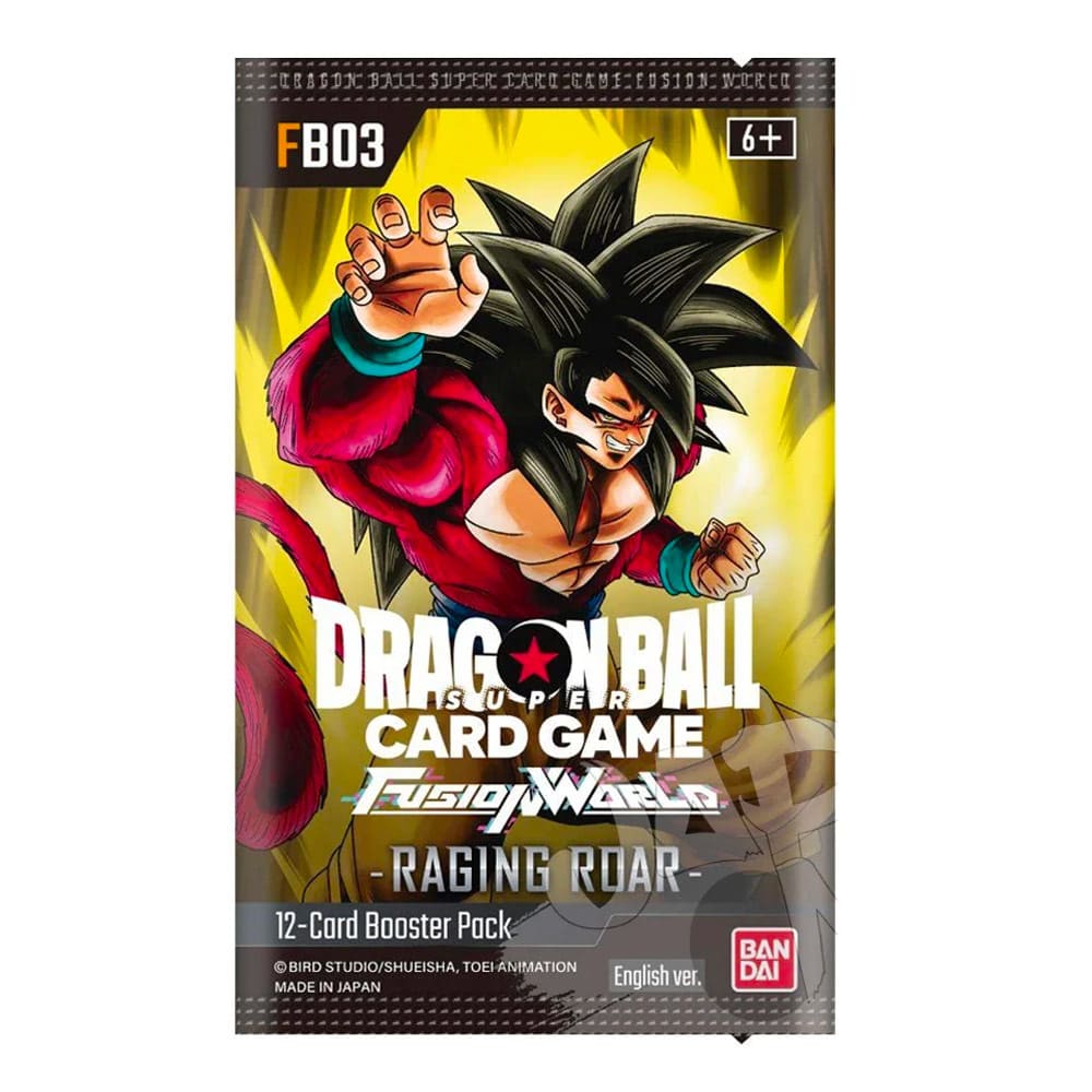 Dragon Ball Super Card Game - Fusion World FB03: Raging Roar Booster Pack