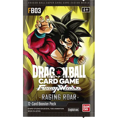 Dragon Ball Super Card Game - Fusion World FB03: Raging Roar Booster Pack