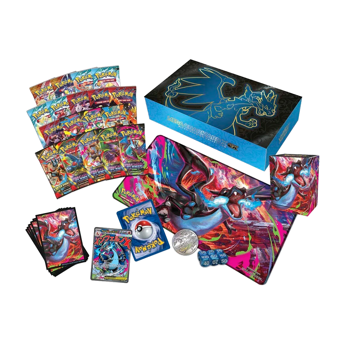 Pokémon Mega Charizard X ex Ultra-Premium Collection UPC