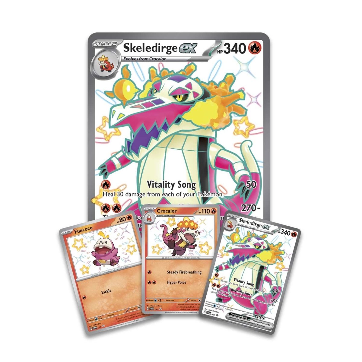 Pokémon Scarlet & Violet - Paldean Fates Skeledirge ex Premium Collection