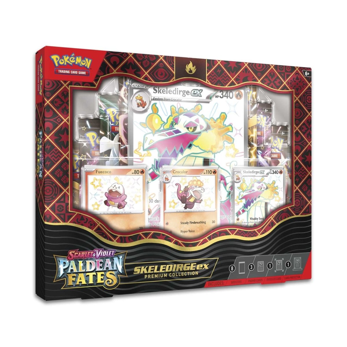 Pokémon Scarlet & Violet - Paldean Fates Skeledirge ex Premium Collection